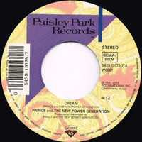Prince And The New Power Generation : Cream (7", Single, Big)