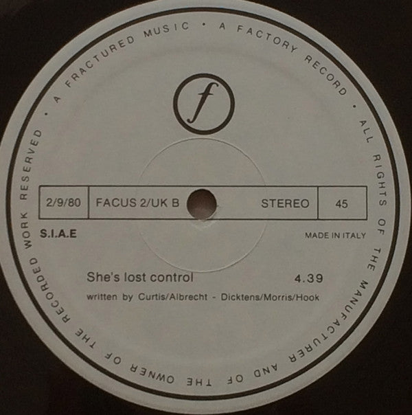 Joy Division : Atmosphere (12", Single, RE)