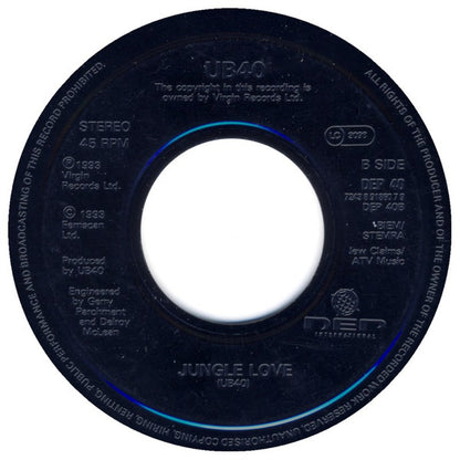 UB40 : (I Can't Help) Falling In Love With You (7", Single, Jukebox)