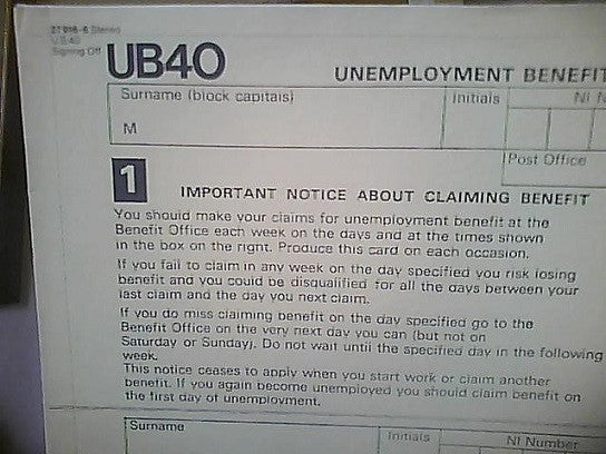 UB40 : Signing Off (LP, Album, Club)