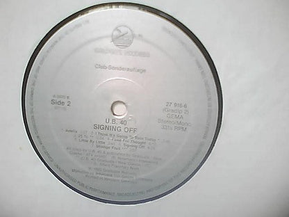 UB40 : Signing Off (LP, Album, Club)