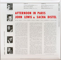 John Lewis (2) & Sacha Distel : Afternoon In Paris (LP, Album, Mono, Ltd, RE, RM, 180)