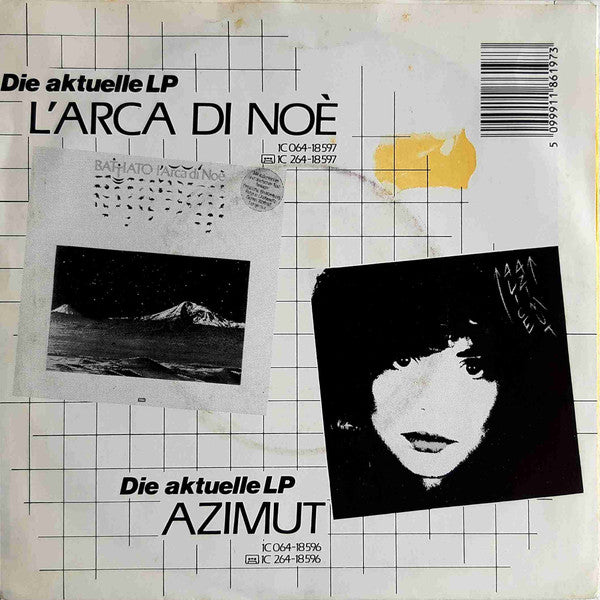 Alice (4) + Franco Battiato : Chanson Egocentrique (7", Single)