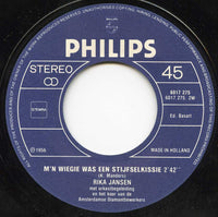 Rika Jansen : Amsterdam Huilt / M'n Wiegie Was Een Stijfselkissie (7", Single)