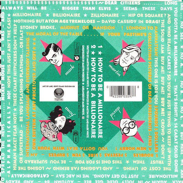 ABC : How To Be A Millionaire (7", Single)