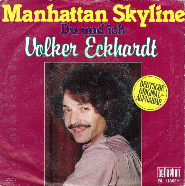 Volker Eckhardt : Manhattan Skyline (7", Single)