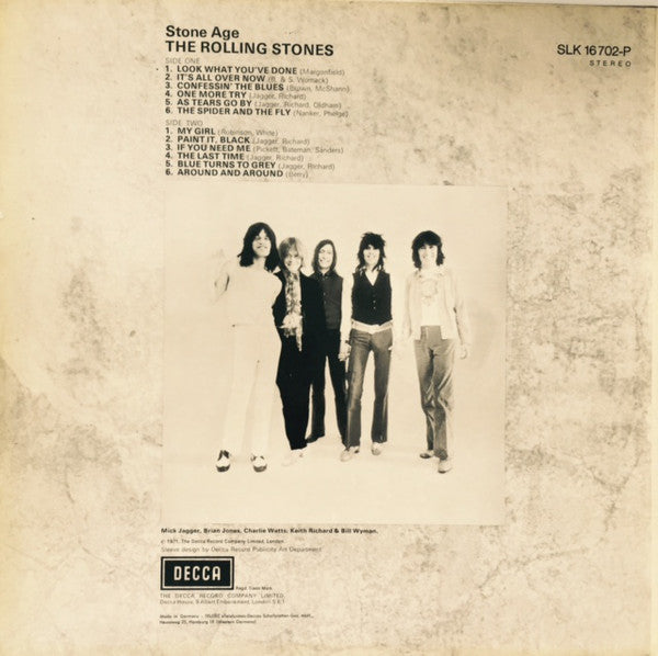 The Rolling Stones : Stone Age (LP, Comp, Roy)