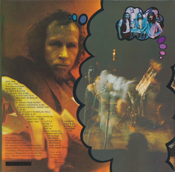 The Mothers : Burnt Weeny Sandwich (LP, Album, RE)