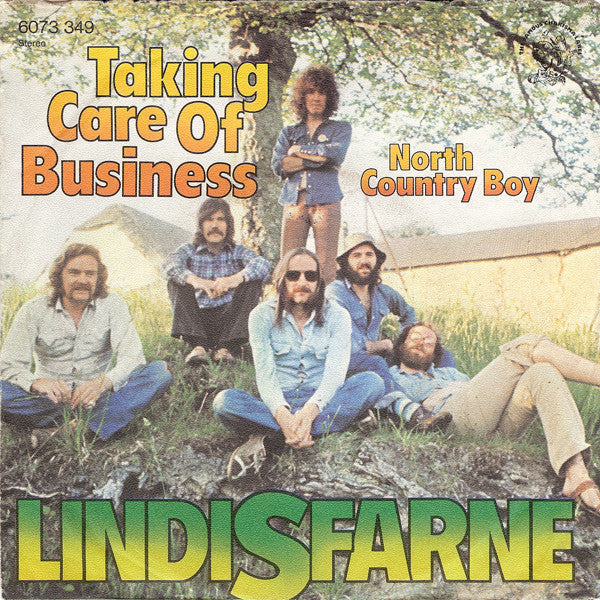 Lindisfarne : Taking Care Of Business (7", Single)