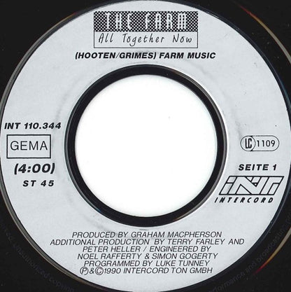The Farm : All Together Now (7", Single)