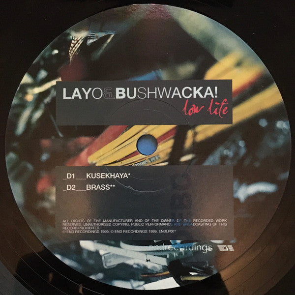 Layo & Bushwacka! : Low Life (2xLP, Album)