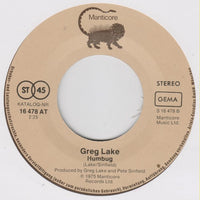 Greg Lake : I Believe In Father Christmas (7", Single)