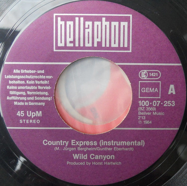 Wild Canyon : Country Express (7", Single)