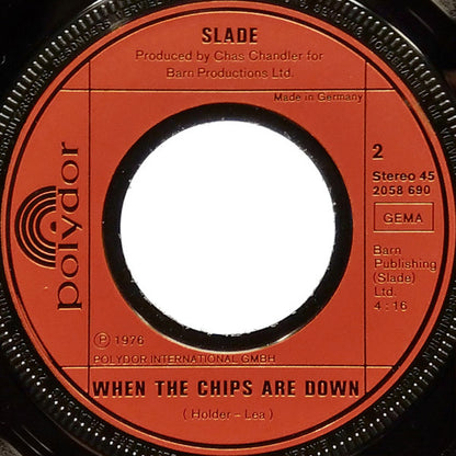 Slade : Let's Call It Quits (7", Single)