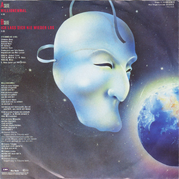 Steinwolke : Millionenmal (7", Single)