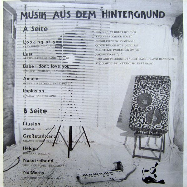 Various : Musik Aus Dem Hintergrund (LP, Comp)