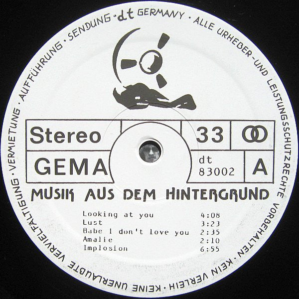 Various : Musik Aus Dem Hintergrund (LP, Comp)