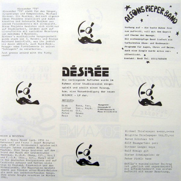 Various : Musik Aus Dem Hintergrund (LP, Comp)