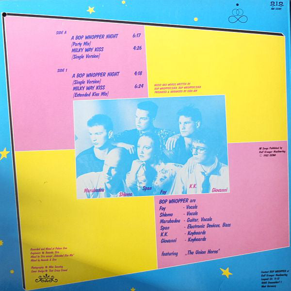 Bop Whopper : Bop Whopper (12", Maxi)