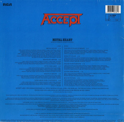Accept : Metal Heart (LP, Album)