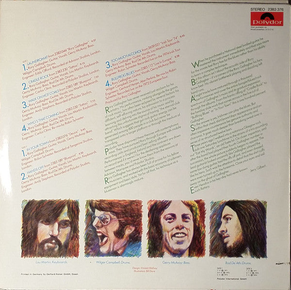 Rory Gallagher : The Story So Far (LP, Comp)