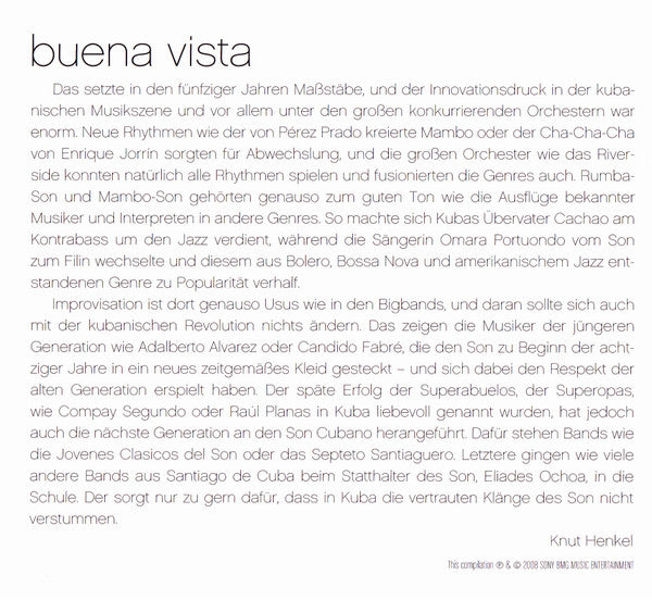 Various : Kultur Spiegel World Tour - Buena Vista (2xCD, Comp)