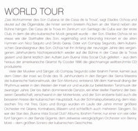 Various : Kultur Spiegel World Tour - Buena Vista (2xCD, Comp)
