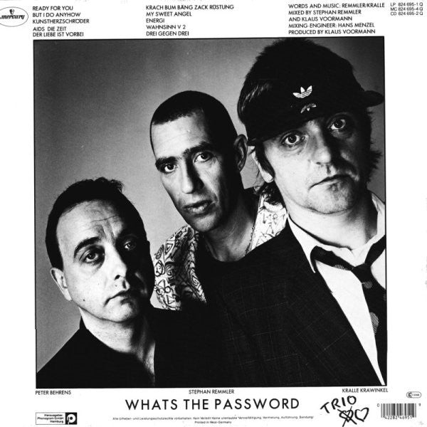 Trio : Whats The Password (LP, Album)