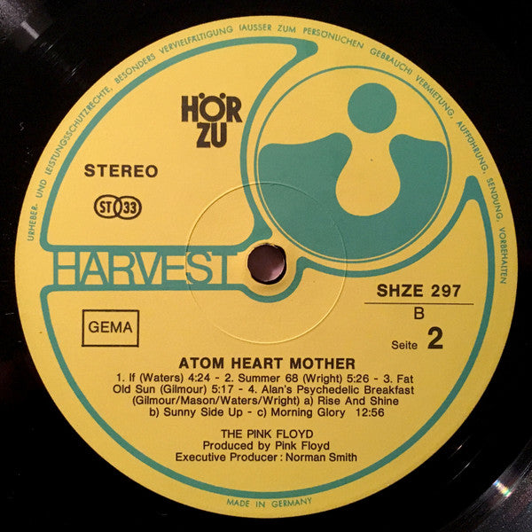 Pink Floyd : Atom Heart Mother (LP, Album, Gat)