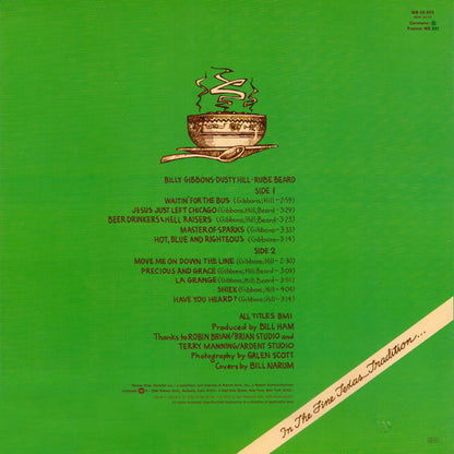 ZZ Top : Tres Hombres (LP, Album, RE, Tel)