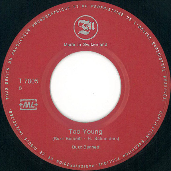 Buzz Bennett : Bu Babalu / Too Young (7", Single)