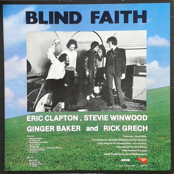Blind Faith (2) : Blind Faith (LP, Album, RE)