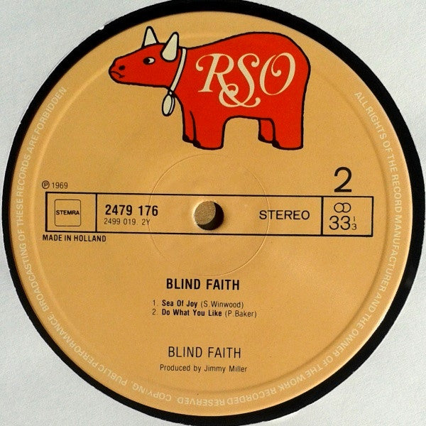 Blind Faith (2) : Blind Faith (LP, Album, RE)