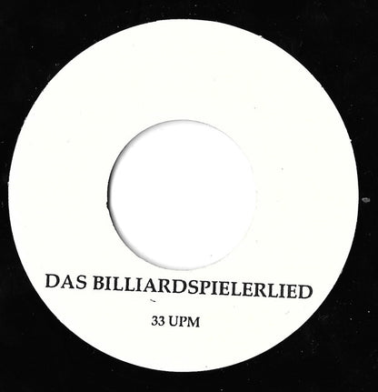 Schellack* : Billardspielerlied (7", Ltd)