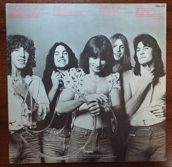 UFO (5) : No Heavy Petting (LP, Album, IRM)