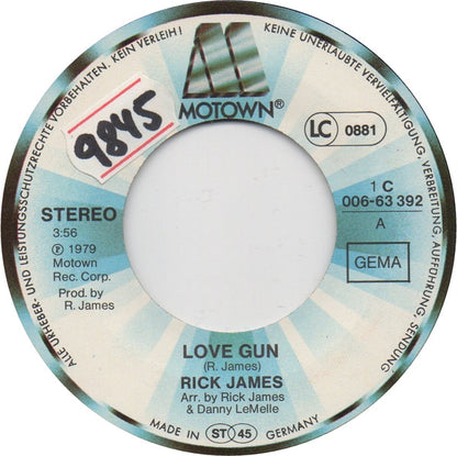 Rick James : Love Gun / Stormy Love (7", Single)