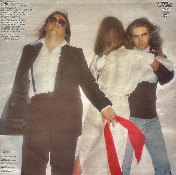 Meat Loaf : Bat Out Of Hell (LP, Album, RE)