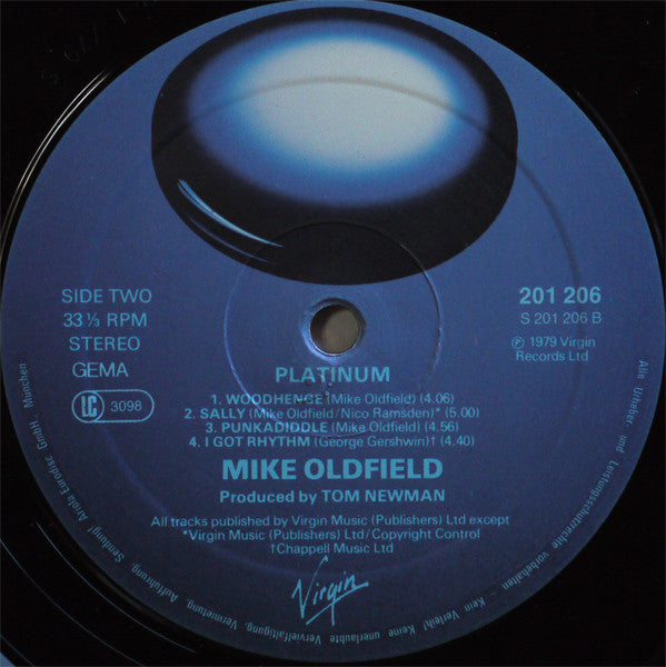 Mike Oldfield : Platinum (LP, Album, RP)