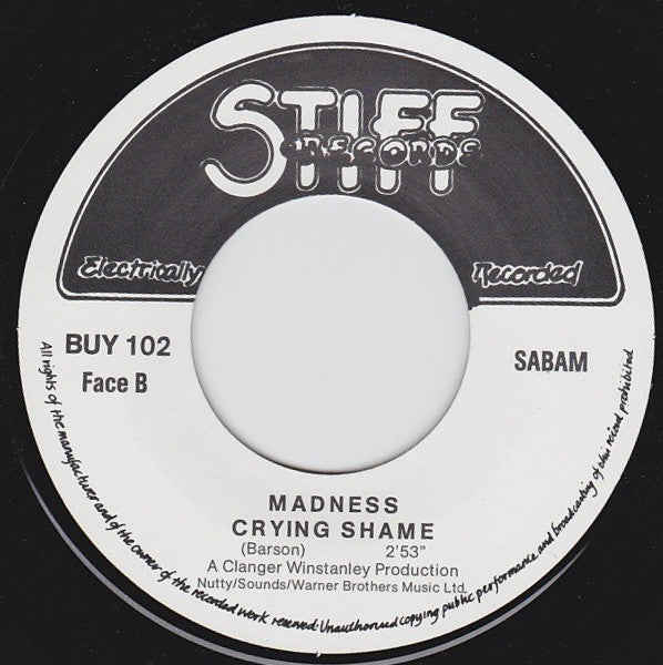 Madness : Embarrassment (7", Single, RE)