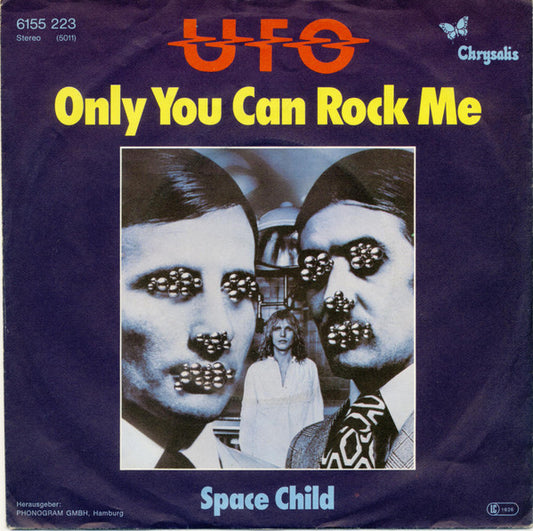 UFO (5) : Only You Can Rock Me  (7")