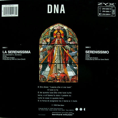 DNA : La Serenissima (12", RP)