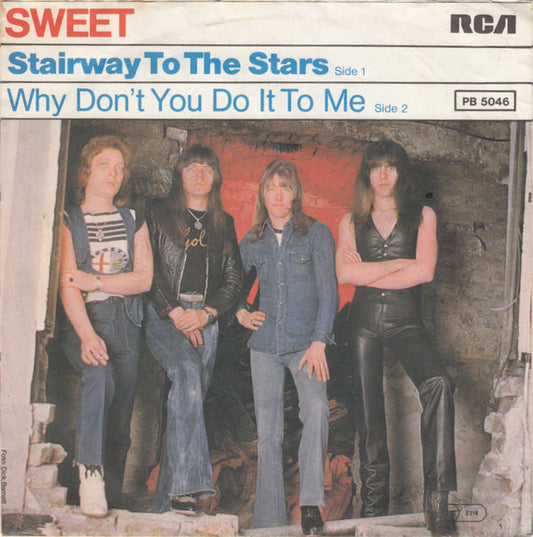 Sweet* : Stairway To The Stars (7", Single)