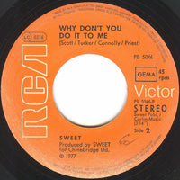 Sweet* : Stairway To The Stars (7", Single)
