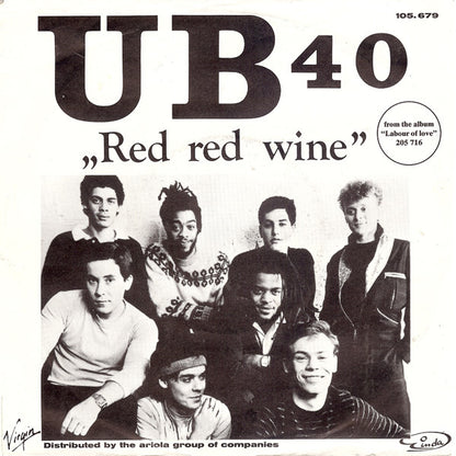 UB 40* : Red Red Wine (7", Single)