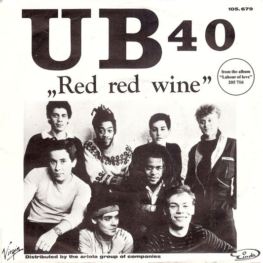 UB 40* : Red Red Wine (7", Single)