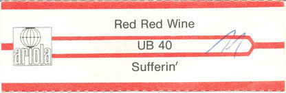 UB 40* : Red Red Wine (7", Single)