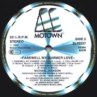 Michael Jackson : Farewell My Summer Love (LP, Album)