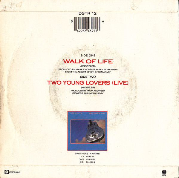 Dire Straits : Walk Of Life (7", Single, Pap)