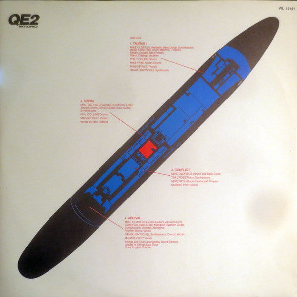 Mike Oldfield : QE2 (LP, Album)