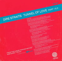 Dire Straits : Tunnel Of Love (Part 1 & 2) (7", Single)